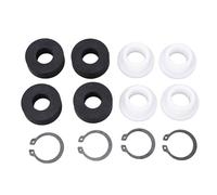 Kit de Réglage de la Pont, Kit Bague Pont, Bague d'épingle 1402564 Plastique en Caoutchouc pour la Tondeuse Walker 36 42 48 52 Pouces