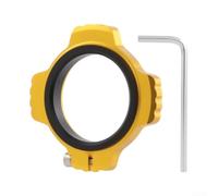 Kit de réglage de pignon de manivelle, rondelle de précharge en alliage fileté pour pédalier compatible DUB, construction en aluminium 7075, noir (or)