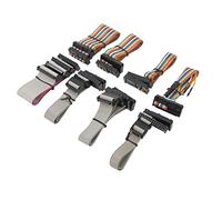 Kit De Réglage De Puce De Programmeur ECU 8 Pièces,Jeu De Câbles Complet pour KTAG V7.020 V2.25, Performances Stables, Matériau De Qualité Supérieure