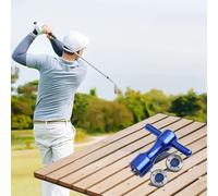 Kit de réglage du poids du putter de golf 2 poids et clé en aluminium pour une sensation et un équilibre optimaux (5 g rouge)