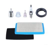 Kit de réglage pour souffleur de sac à dos Echo PB-8010 - Pièces de rechange comprenant un filtre à air en mousse, un pré-filtre à carburant, une ampoule et des composants d'aération du réservoir