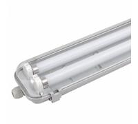 Kit de Réglette LED IP65 + 2 Tube Néon LED 150cm T8 22W - Blanc Chaud 2300K - 3500K