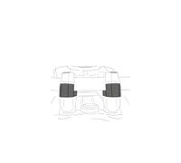 Kit de rehausse de Guidon de Moto Adaptateur D'extension De Pince De Guidon Pliable pour Moto, Accessoires D'absorption des Chocs Modifiés Adaptés Aux Modèles pour 660 660 2021