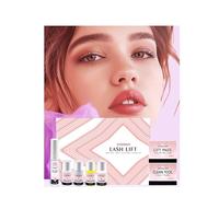 Kit de Rehaussement et Permanente de Cils - Doux, Longue Tenue, Kit Keratine pour Cils Sains et Croissance des Cils, Rehaussement et Bouclage à Domicile (130g)