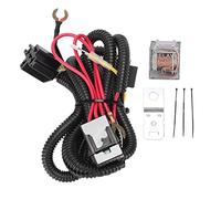 Kit de Relais de Faisceau de Câblage de Klaxon, Kit de Relais de Faisceau de Câblage de Klaxon 12V pour Support de Calandre de Camion de Voiture, tonalité de Souffle Universelle