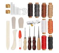 Kit de Reliure 34 Pièces. Outils de Reliure à la Main pour Débutants. Ensemble D'Outils de Kit de Reliure. Convient pour