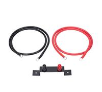 Kit de relocalisation des bornes de batterie, cavaliers de batterie à distance 4AWG 1,2M