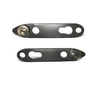 Kit de relocalisation des clignotants arrière pour Harley Dyna 91-17 chrome