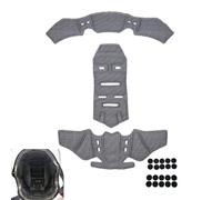 Kit de Rembourrage pour Casque pour Thousand Heritage 2.0 2023-Present, Coussinets Intérieurs de Rechange Souples, Respirants et Lavables avec Pastilles Auto-Agrippantes, B Gray