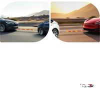 Kit de remorquage, force de traction de 5T, construction en fer, design moderne, rouge