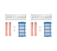 Kit de Remplacement 2 pièces d'anode en cuivre Anode en cuivre de Remplacement pour Piscine Solaire, ioniseur Solaire Universel pour piscines, Outil de Nettoyage Chimique pour piscines