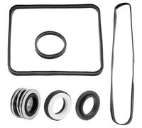 Kit de remplacement 3 joints conçus pour pompes Hayward SP1600 et SP2600 avec diffuseur, couvercle, joints de boîtier et joint d'arbre
