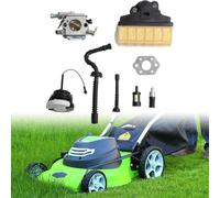 Kit de remplacement carburateur pour tronçonneuse Stihl 021 023 025 Métal WT-286 Compatible avec 1123-120-0605 WT-215 Argenté