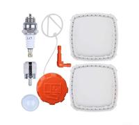 Kit de remplacement d'ampoule d'amorçage conçu pour le système de carburant du souffleur de feuilles Echo PB2520 avec bouchon d'huile et cordon d'allumage