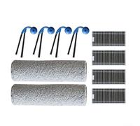 Kit de remplacement de 10 pièces pour aspirateur robot Deebot X9 Pro, OMNI, X11 Pro, OMNI, T80s pour aspirateur robot OMNI. Comprend 2 rouleaux serpillères, 4 filtres HEPA, 4 brosses latérales