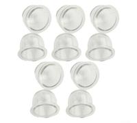 Kit de remplacement de 10 pièces pour carburateur et pompe à carburant sur les petits outils de moteur tels que les débroussailleuses et les tronçonneuses 19 mm
