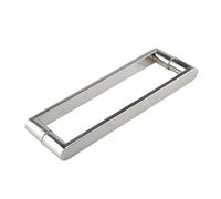 Kit De Remplacement De Bouton Et De Poignée De Porte De Douche Réversible For Portes En Verre, Poignée De Porte De Salle De Bain, Adapté À L'intérieur/à L'extérieur De La Paroi De Douche(Size:Pitch-16