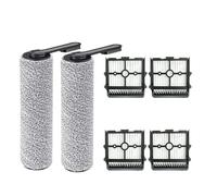 Kit De Remplacement De Brosse, Rouleau Et Filtre, Compatible Avec L'aspirateur Sans Fil Sec/humide Tineco Floor One S5 Combo(6pcs)