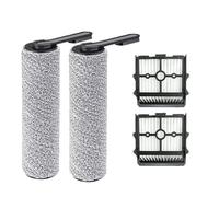 Kit De Remplacement De Brosse, Rouleau Et Filtre, Compatible Avec L'aspirateur Sans Fil Sec/humide Tineco Floor One S5 Combo(4pcs a)