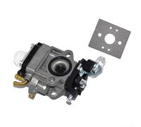 Kit de remplacement de carburateur de débroussailleuse compatible avec MFH 3300-4P Sunseeker SK-C33/SS Modèles haute performance en acier Construction Composant de système de carburant pour outils