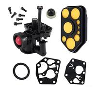 Kit de remplacement de carburateur pour moteurs de tondeuse à gazon, 1 ensemble avec filtre à air, joint et membranes, compatible avec les séries 09J000/09L000, installation facile à faire soi-même