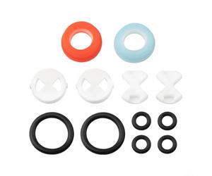 Kit de remplacement de cartouche de robinet avec disques en céramique, ensemble de réparation de broche de robinet mitigeur de 12 pièces, avec rondelles en silicone et joints toriques pour fuites