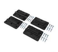 Kit de remplacement de charnière de refroidisseur pour BMX Igloo de 150 à 165 litres - Charnières mécaniques en plastique et vis pour équipement de camping (4 pièces)