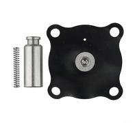Kit de remplacement de diaphragme d'électrovanne avec noyau en fer, joint d'étanchéité en caoutchouc pour vannes de gaz d'eau de 2 pouces et 3/4 pouces, pièces de réparation de membrane de système