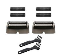 Kit De Remplacement De Feuille Et De Tête De Coupe Compatible Avec Babyliss | Rasoirs électriques PRO à double grille FXLFS2 - à utiliser UNIQUEMENT avec les rasoirs à grille(Grey-2PC)