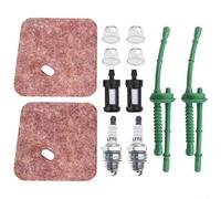 Kit de remplacement de filtre à air et carburateur pour débroussailleuses FC55 FS38 FS45 FS46 HL45 pour réduire l'entrée des débris et maintenir l'alimentation