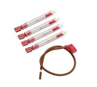 Kit de remplacement de fusible thermique 93866 pour chauffe-eau avec fils de cuivre étamé pour modèles GCH6-For 4E GCH6-6E G6A-7E G6A-8E GC6AA-9E, 97,8 °C (9