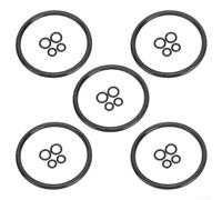 Kit de remplacement de joint torique en silicone pour fûts de soda (C) | Idéal pour le brassage maison, pour le fût de soda, les systèmes de carbonation, empêche la perte de gaz, installation facile