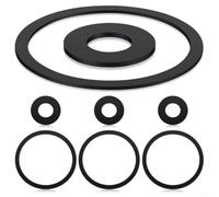 Kit de remplacement de joints en silicone pour pompe manuelle de type 75, 8 joints toriques (10 cm et 4,9 cm), étanchéité durable à faible friction pour pompes à poignée