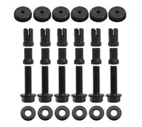 Kit de remplacement de matériel de protection arrière pour modèles XP 2014-2022, boulons d ' expansion de pare-chocs avec OE 2205114 2205116, pack de fixations en acier de 32 pièces