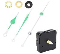 Kit de Remplacement de Mécanisme D'Horloge à Quartz, Pièces de Réparation D'Horloge Murale à Faire Soi-Même avec Moteur et