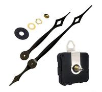 Kit de remplacement de mouvement d'horloge à quartz avec mécanisme de couple élevé et aiguilles longues pour cadres d'horloge murale grands ou épais (23 mm)