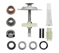 Kit de remplacement de pignon et de pignon - Kit de pignon de porte de garage en acier inoxydable - Kit de remplacement à vis sans fin pour entraînement à chaîne