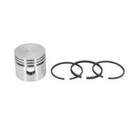 Kit de remplacement de piston de compresseur d'air en métal anti-corrosion pour cylindre de diamètre 42 mm, 47 mm, 48 mm, 51 mm, 65 mm, structure flexible, installation facile, 4 pièces pour pompe à