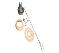 Kit de remplacement de piston en fonte for pompe manuelle type 75 avec manchon en cuir, axes de tige galvanisés et rondelles.(C)