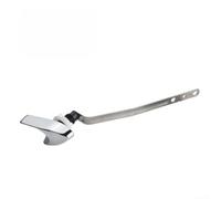 Kit de remplacement de poignée de chasse d'eau en acier inoxydable chromé poli avec mécanisme d'économie d'eau efficace, compatible avec les réservoirs de toilettes