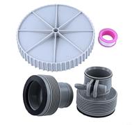 Kit de remplacement de pompe d'épuisette de piscine avec adaptateurs de tuyau pour Summer Waves pour accessoires de piscine Intex 10722/25009, convient pour SFX1000 et SFX1500 modèles de piscines hors
