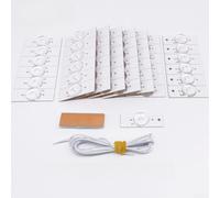 Kit de remplacement de puce LED pour TV LED 32-65" 3 V ou 6 V pour SMD avec filtre d'objectif de mise au point de lumière (50 pièces 6 V avec fil de 2 m)
