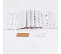 Kit de remplacement de puce LED pour TV LED 32-65 pouces 3 V ou 6 V pour SMD avec filtre d'objectif de mise au point de lumière (50 pièces 6 V)