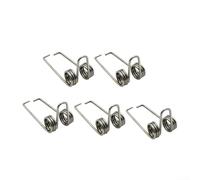 Kit de remplacement de ressorts de valve de saxophone alto pour trompette trombone alto 5 pièces composants en fer pour réglage de routine (trombone)