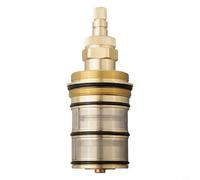 Kit de remplacement de robinet mitigeur de douche thermostatique en laiton, noyau de valve de contrôle de température chaude et froide pour réparation de chauffe-eau solaire ou de salle de bain, plage