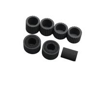 Kit De Remplacement De Rouleau L2756A, Pneu en Caoutchouc Convient pour HP ScanJet Enterprise Flow 5000 S4 / 7000 S3 / 3000 S3, L2755-60001