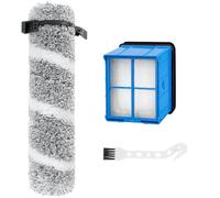 Kit de remplacement de rouleaux de brosse pour aspirateur BISSELL CrossWave OmniForce Edge 3930F/3933/v2/3999z sans fil multi-surfaces dures, 1 rouleau de brosse, 1 filtre, 1 brosse de nettoyage