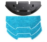 Kit de remplacement de support de balai robot avec coussinets en microfibre pour modèles BObsweep Dustin, Ultra-Vision et RC400, cadre en plastique pour un nettoyage efficace (B)