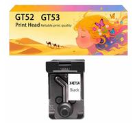 Kit de remplacement de tête d'impression GT52 GT53 X4E75A M0H50A (avec puce) compatible avec les imprimantes 517 532 617 515 508 510 511 518 519 531 538 610 618 550 570 650 durable et stable 1*black