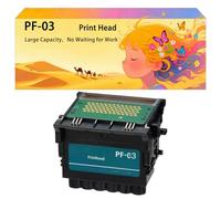 Kit de Remplacement de tête d'impression PF-03 (avec Puce) Compatible avec Les imprimantes pour Canon IPF710 IPF720 IPF815 IPF605 IPF610 IPF700 IPF810 IPF825 IPF510 IPF500 IPF600 IPF820 1 Pack